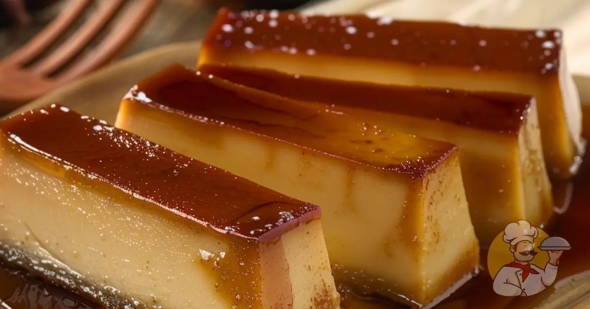 Flan de Turrón