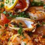 Arroz Meloso con Mariscos