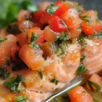 Salmón al Sartén con Salsa de Limón y Ajo