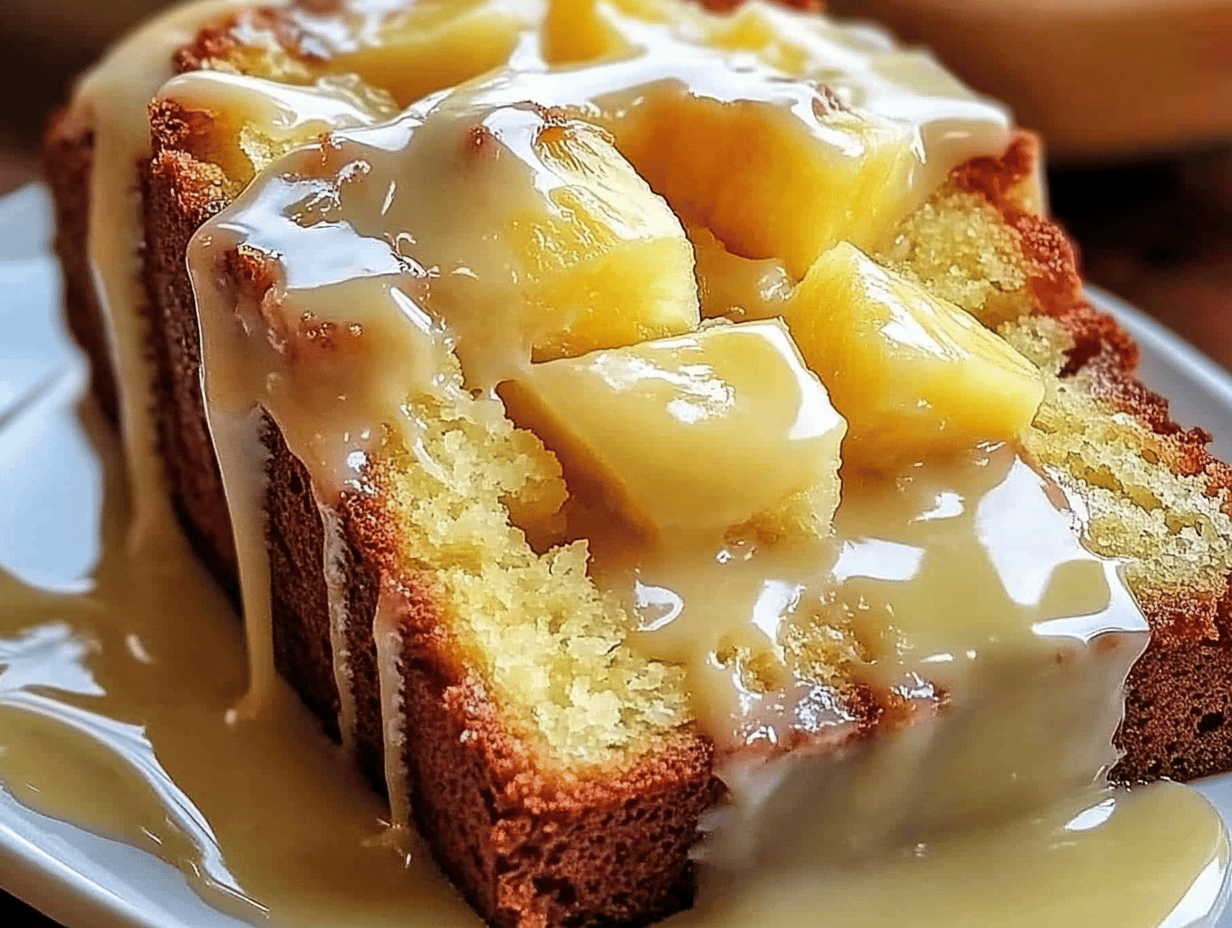 Pastel de Piña