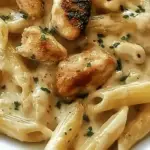 Pasta Alfredo con Pollo