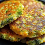 Tortitas de Brócoli con Queso